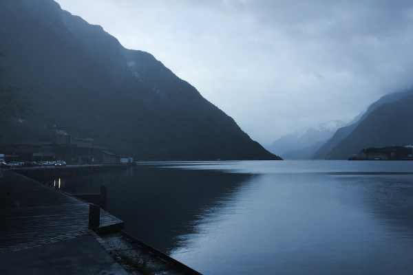 Smuk natur i Norge - Kajak