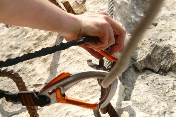 Via Ferrata Nord Karabiner